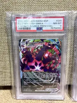 Pokemon Cards PSA 8 Lot Of 3 , Charmander 1st Edition, #50, Eternatus #44 #45 - Image 2