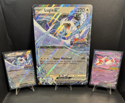 Pokemon TCG Lugia ex Prismatic w/ Jumbo Latias ex Surging Stamped Promos - MINT - Image 1