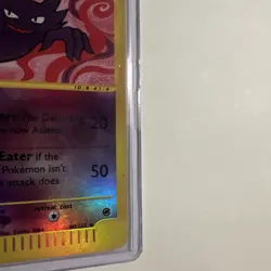 Pokemon Haunter 80/165 2002 Expedition Base Set Reverse Holo LP - Image 2