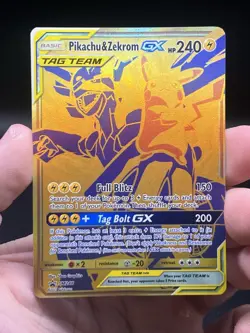 Pikachu & Zekrom GX SM248 Black Star Promo 2021 Pokemon Sun And Moon NM - Image 3