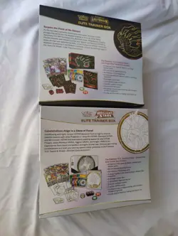 Pokemon TCG Lost Origin Elite Trainer Box and Brilliant Stars Elite Trainer Box - Image 3