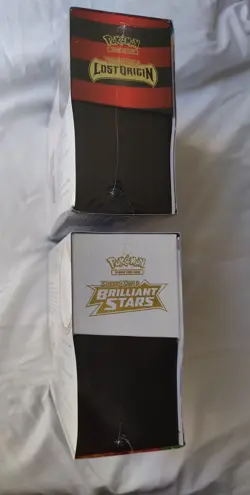Pokemon TCG Lost Origin Elite Trainer Box and Brilliant Stars Elite Trainer Box - Image 4