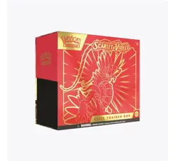 Nintendo Pokemon TCG Scarlet & Violet Elite Trainer Box - 9 Packs 820650853418 - Image 1