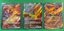 Pokemon Team Rocket’s Moltres ex Destined Rivals # 229 SIR, 208, 031 Stamped UPC - Image 1