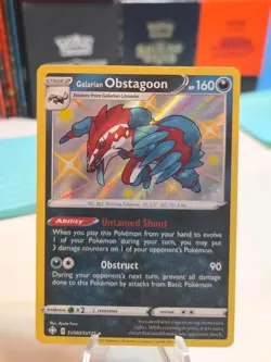 Pokemon TCG | Shining Fates | Galarian Obstagoon | SV080/SV122 | NM - Image 1