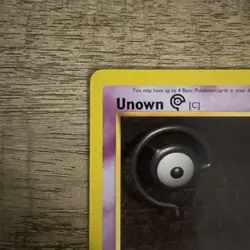 Unown [C] 057/105 - 1st Edition - Neo Destiny NM Condition Pokemon TCG Vintage - Image 2