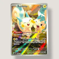 Pokemon TCG - Pachirisu 208/198 Illustration Rare - Scarlet Violet Base (NM) - Image 1