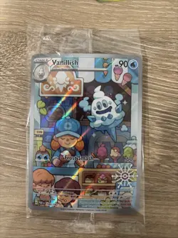Pokemon TCG Vanillish 190/182 Art Rare Promo Sealed - Paradox Rift S&V NM/M - Image 1