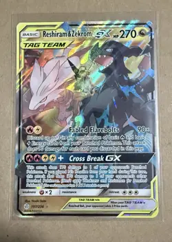 Reshiram & Zekrom GX - 157/236 Cosmic Eclipse Ultra Rare (Pokemon) - Image 2
