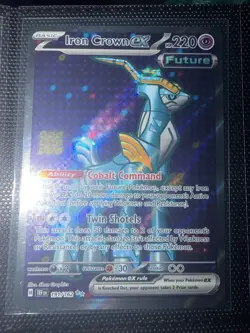 Pokemon TCG Iron Crown EX 191/162 Holo Ultra Rare Temporal Forces - Image 1