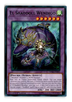 El Shaddoll Wendigo - SDSH-EN042 1st Edition - YuGiOh-LP - Image 1