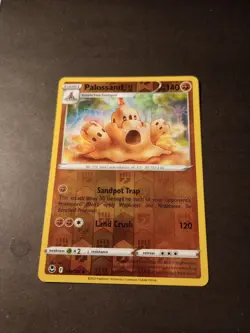 Pokemon Silver Tempest Palossand Reverse Holo Uncommon Card 100/195 NM - Image 1