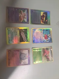 Reverse Holo Lot (6 Cards) Pokemon TCG 2003 Ruby & Sapphire - Image 1