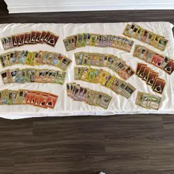 Large Lot Of 265 Vintage Pokemon Cards. Valuable Collectible - Image 1