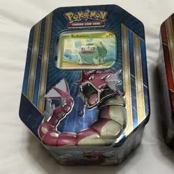 Pokemon Triple Power Tin Shiny Gyarados & Machamp EX 2016 + 1000 Bulk S&V Cards 820650801020 - Image 4