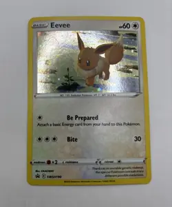 Eevee - Holo Promo SWSH: Sword & Shield Promo Cards SWSH190 NM W/Swirl - Image 1