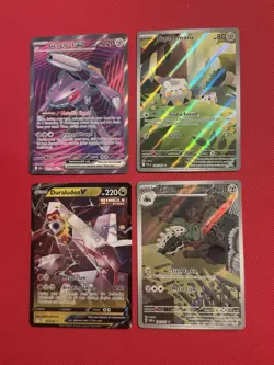 Lot Of 4 Pokemon Cards Illustration Rares Full Art V NM Condition - Image 1