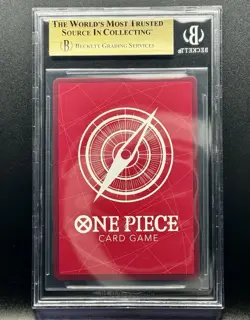 2025 Silvers Rayleigh OP12-001 English Alt Art Leader One Piece Card BGS 10 PRIS - Image 2