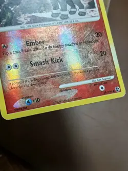 HP Reverse Holofoil Houndour 69/106 Pokemon Great Encounters Card - Image 4