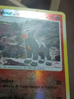 HP Reverse Holofoil Houndour 69/106 Pokemon Great Encounters Card - Image 5