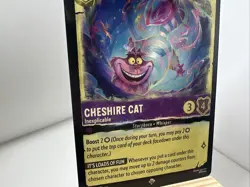Lorcana Cheshire Cat Inexplicable 60/204 Whispers in the Well Foil - Image 3