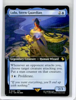 Near Mint or Better Lulu, Stern Guardian (Extended Art) #143 W/Tracking - Image 1