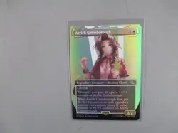 MTG Aerith Gainsborough (Borderless) - FINAL FANTASY (FIN) Foil NMT - Image 1