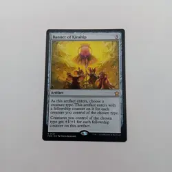 Banner of Kinship MTG Rare Magic: The Gathering Foundations Artifact Fellowship - Image 1