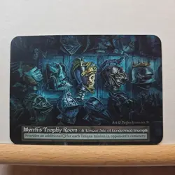 Myrrh's Trophy Room Non Foil Unique site Sorcery Contested Realm Gothic - Image 1