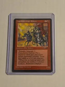 MTG - Varchild's War-Riders - Alliances - NM - Image 1