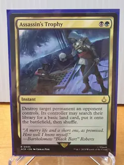 MTG Assassin's Trophy #95 Universes Beyond: Assassin's Creed Regular - Image 1