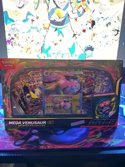 Pokemon TCG Mega Venusaur Ex Premium Collection Brand New Factory Sealed - Image 1