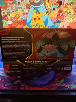 Pokemon TCG Mega Venusaur Ex Premium Collection Brand New Factory Sealed - Image 2