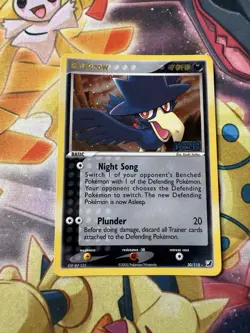 Murkrow - 30/115 - Pokemon Ex Unseen Forces Reverse Holo NM / LP - Image 1