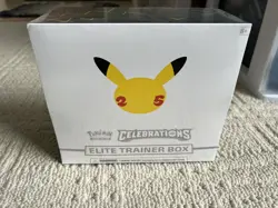 Pokemon TCG Celebrations ETB Elite Trainer Box Factory Sealed 25th Anniversary 820650809439 - Image 1