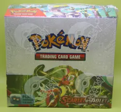 (501123) Pokemon SCARLET VIOLET BASE BOOSTER BOX - FACTORY SEALED NEAR MINT/MINT 820650863240 - Image 2