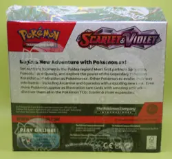 (501123) Pokemon SCARLET VIOLET BASE BOOSTER BOX - FACTORY SEALED NEAR MINT/MINT 820650863240 - Image 4