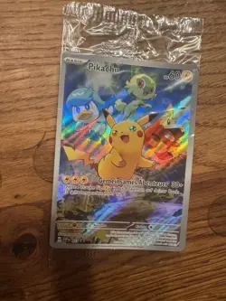POKEMON - Black Star Promo - Pikachu - SVP 027 - OVP SEALED - deutsch - Image 1