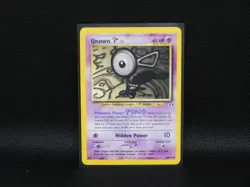 👾 UNOWN E, F, I, N, O | Lot of 5 | 2001 Pokemon Neo Discovery - Image 4