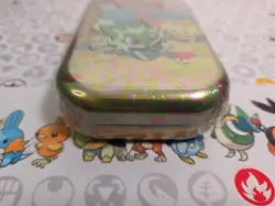 Pokekon - Paldea Friends Mini Tin - SPRIGATITO & FIDOUGH SEALED - Image 2