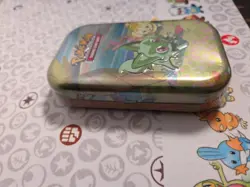 Pokekon - Paldea Friends Mini Tin - SPRIGATITO & FIDOUGH SEALED - Image 4