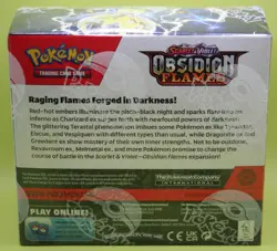 (501121) Pokemon SV OBSIDIAN FLAMES BOOSTER BOX - FACTORY SEALED NEAR MINT/MINT 820650863745 - Image 4