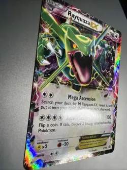 Pokemon TCG Rayquaza EX XY66 Black Star Promo Mp Condition - Image 5