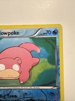 Pokemon TCG Slowpoke Holo 2012 23/108 Legendary Treasures LP - Image 3