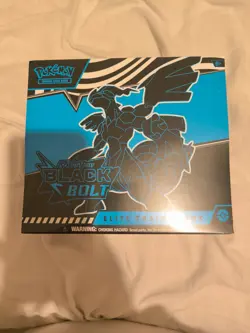 Pokemon TCG Scarlet Violet Black Bolt Elite Trainer Box ETB New Factory Sealed - Image 1