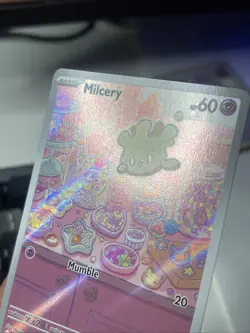 Pokemon TCG Milcery 152/142 Illustration Rare Stellar Crown nm - Image 4