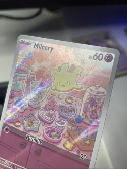 Pokemon TCG Milcery 152/142 Illustration Rare Stellar Crown nm - Image 5