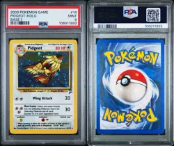 2000 POKEMON GAME BASE IIPIDGEOT-HOLO 14 PSA 9 - Image 3