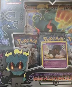 Pokemon TCG: XY Marshadow GX Box Collection 3 Booster Packs & Promo Sealed New - Image 5