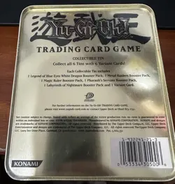 Yu-Gi-Oh! 2003 Joey - Jinzo Tin with 5 Booster Packs - MINT SEALED - Image 5